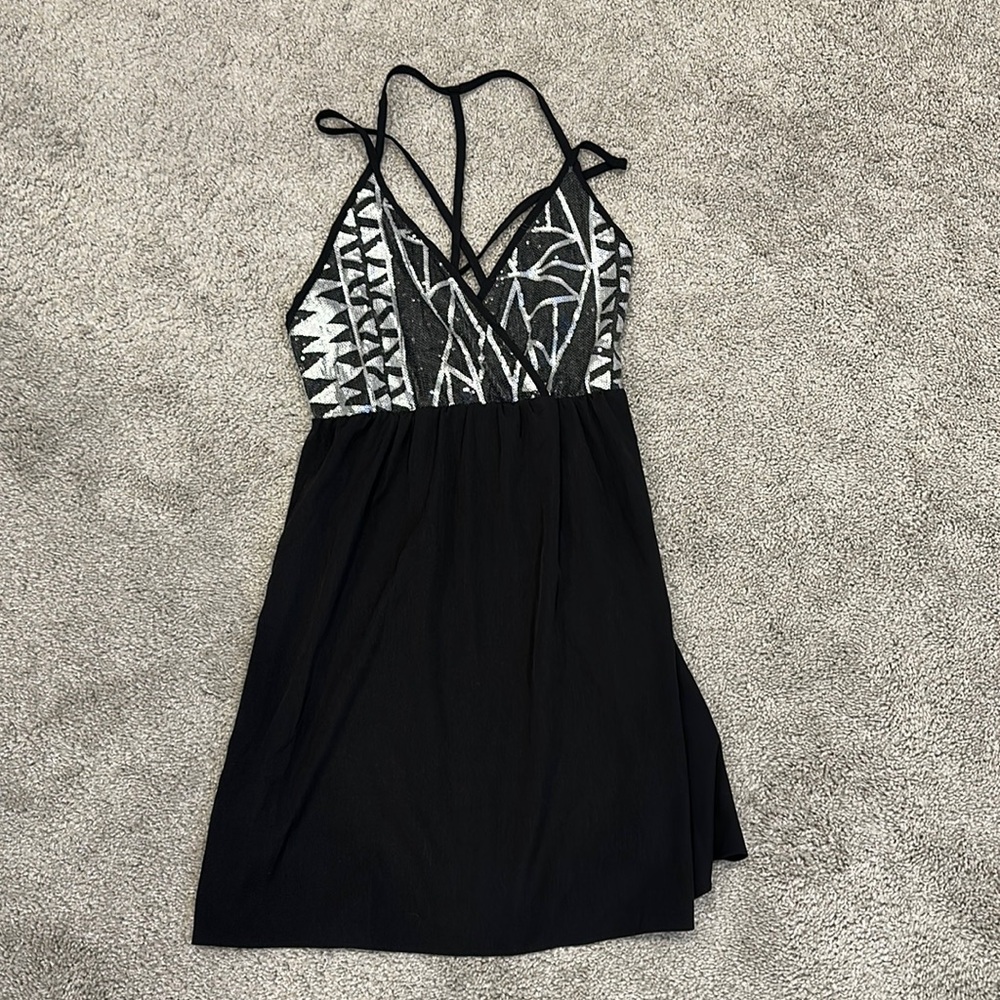 Black sparkly dress